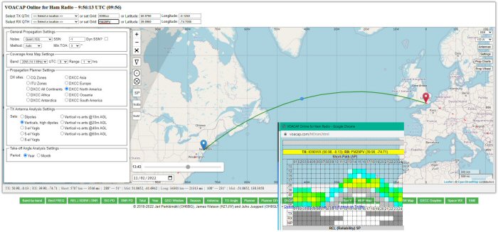 15m Propagation Prediction VOACAP