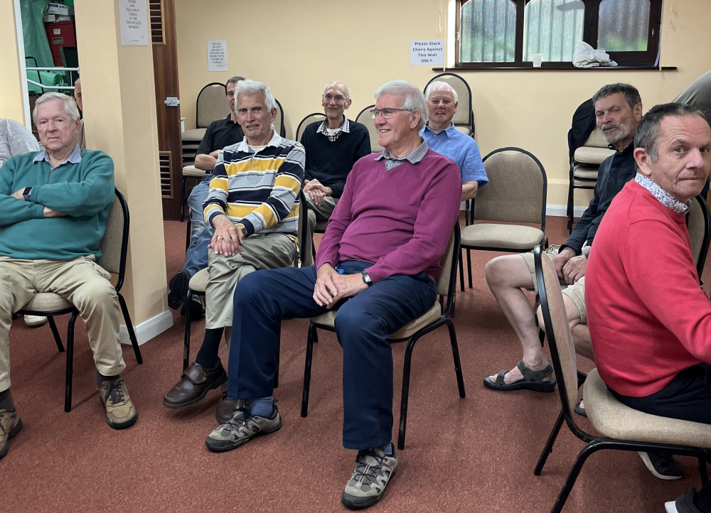 The shack upgrade meeting was well attended...